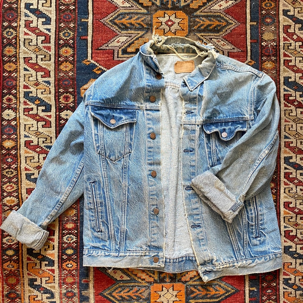 Vintage 1980s Roebucks Denim Jacket